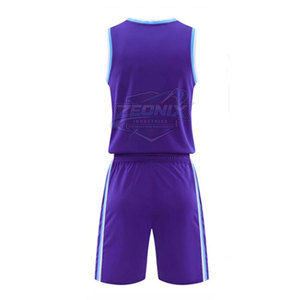 Uniforme de Baloncesto Deportivo para Hombre, Transpirable, Personalizado, de Alta Calidad, con el Mejor Diseño, 100% Poliéster, Servicio OEM - Product Image 3