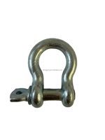 Manille à arceau en acier allié G209, 6x 7/8'' et 1'', galvanisée à chaud, forgée, fabriquée en Chine
