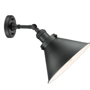 โคมไฟติดผนังทองเหลืองอุตสาหกรรมทรงกลม ดีไซน์งานฝีมือโลหะ - Product Image 6