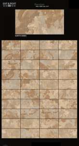 Azulejos de Porcelana GVT PGVT con Aspecto de Mármol y Piedra de 300x600 mm (30x60 cm / 12x24 Pulgadas), Azulejos de Pared con Efecto Mármol Moderno de 12x24 Pulgadas para Baño - Product Image 4