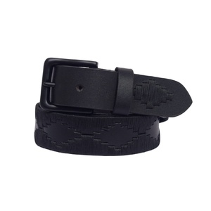Customized Hand Stitched Argentinian Leather Polo <b>Belt</b> from Direct Factory with Custom LOGO - Product Image 4