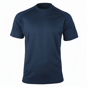 Camiseta de Hombre de Punto Bordado 100% Algodón, Ligera, 120g, Transpirable, Ecológica, de Secado Rápido, Formal, Elegante, para Verano - Product Image 2