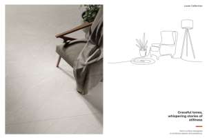 Elegantes azulejos de porcelana Punch Luster Porsh de gran formato 600X1200 para pisos y paredes en proyectos comerciales e interiores de lujo. - Product Image 6