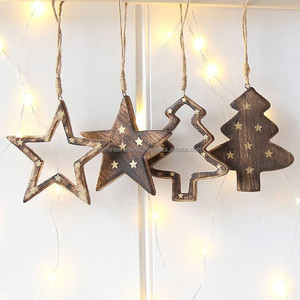 เครื่องประดับแขวนต้นคริสต์มาสดีไซน์ใหม่พร้อมโลหะแข็งสำหรับตกแต่งปาร์ตี้ตกแต่งคริสต์มาสและตกแต่งบ้าน - Product Image 5