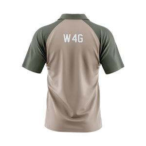 Chemise Homme W4G Anti-Plis Unie en Tissu Premium Tricoté Décontracté 100% Coton Manches Courtes Haute Qualité - Product Image 5