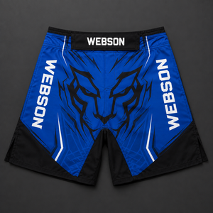 Shorts MMA légers de qualité supérieure avec logo personnalisé, prix d'usine, 100% polyester, séchage rapide, haute qualité, pour arts martiaux - Product Image 2