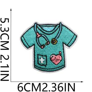 Wholesale Custom Embroidered <b>Patches</b> for Clothing Jackets Caps Hats Bags Iron <b>On</b> <b>Sew</b> <b>On</b> Hook Loop Velcro Logo Badges OEM ODM Man - Product Image 4