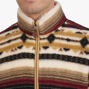 Nouvelle Arrivée 2026 – Veste d'hiver matelassée en polaire Sherpa grande taille pour homme, col rond, décontractée, pour l'extérieur, avec logo frontal, personnalisable, haute qualité - Product Image 1