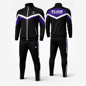 Football Club Training <b>Suit</b> - Long Sleeve Breathable Sports Soccer Tracksuit for Adults and Kids - Product Image 3