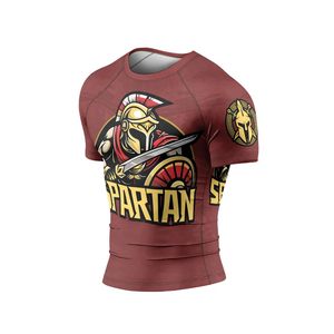 Vente en gros OEM Personnalisé Rashguard Unisexe Protection UV UPF 50 Sublimation Coupe Ajustée Évacuation de l'humidité Polyester Fabrication OEM Vente en gros - Product Image 6