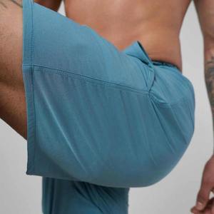 Pantalones Cortos Deportivos Casuales Personalizados al por Mayor para Hombre, Ligeros, de Punto, de Secado Rápido, Cintura Alta, 100% Algodón, con Cierre de Cremallera - Product Image 3