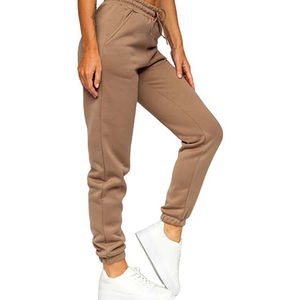 Pantalones deportivos para mujer en venta, pantalones de mujer con servicio OEM, pantalones de chándal básicos de forro polar grueso de color personalizado para mujer al por mayor - Product Image 4