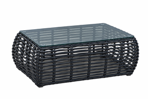 Conjunto de Sofá de Ratán Contemporáneo para Exteriores con Cojines Blancos, Muebles de Jardín de 3 Piezas para una Vida al Aire Libre con Estilo y Relajación - Product Image 3