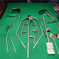 A-1 VERITAS Self Retaining Ring Retractor System Stainless Steel Manual Surgical Instrument Set Reusable Autoclavable CE ISO 134