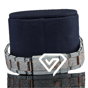 Montre automatique mécanique de luxe pour homme, entièrement sertie de diamants Moissanite VVS couleur D, style GMT - Product Image 3