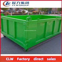 Chine 20 Yard 15 Yard Roll off Bin Remorque Crochet Ascenseur Benne À Benne À ordures Roll off Container Dumpster Crochet Bin