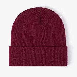 Nuevo Diseño de Gorro de Invierno Plegable con Borde Acanalado para Uso Diario, Gorro de Punto Cálido al por Mayor para Colecciones de Invierno - Product Image 5