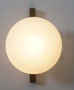Modern Brass <b>Wall</b> <b>Sconce</b> Round Minimalist Indoor <b>Lighting</b> Fixture Living Room Home Decor - Product Image 4