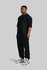T-shirt Homme Oversize Formel en Coton Tricoté de Haute Qualité 180 Grammes avec Impression Numérique Personnalisée Vierge 100% Coton - Product Image 4