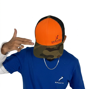 Gorra de Béisbol Deportiva Casual de Mezcla de Algodón y Poliéster al por Mayor con Visera Curva, Protección Solar para Exteriores, Moda - Product Image 3