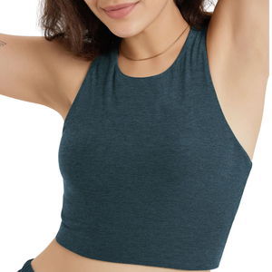 Ensemble deux pièces décontracté pour femme : crop top en coton coupe classique et short au-dessus du genou, nouveau design, écologique et respirant, vente en gros - Product Image 4
