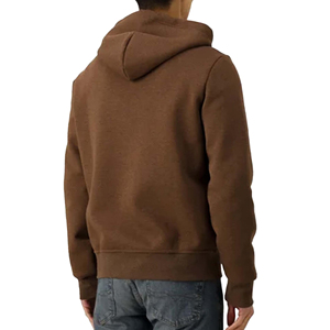 Sweat-shirts à capuche zippés personnalisés pour hommes en polaire douce, fabrication OEM/ODM de vêtements de sport, mode masculine - Product Image 2