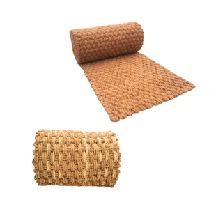 Rollo de alfombra de fibra de coco para exteriores, 35 mm de grosor, para pavimentación de carreteras y protección antideslizante de pasillos, producto de alta calidad 2026 - Product Image 1