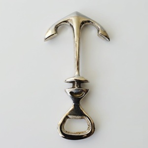 Ouvre-bouteille de luxe en métal argenté en forme de plume, en alliage de zinc, décoratif, pour ouvrir les bouchons de bière, outil de bar pour souvenir de mariage et fête - Product Image 2