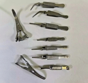 ชุดเครื่องมือผ่าตัดหนีบหลอดเลือดแบบมืออาชีพ 9 ชิ้น ผลิตจากเหล็กเยอรมัน ได้รับการรับรองมาตรฐาน CE - Product Image 6