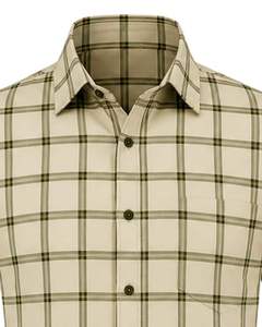 Camisas de vestir para hombre, manga larga, casuales, a cuadros, de algodón, para hombre, con logotipo personalizado, talla personalizada, ropa casual, OEM personalizado - Product Image 3