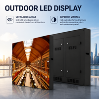 Écran d'affichage LED P8 pour extérieur, haute luminosité, signalisation numérique, panneau publicitaire LED, résistant à l'eau et à l'humidité