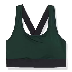Haut de yoga pour femme avec soutien-gorge intégré, extensible, sans couture, sans manches, pour le sport, la gym et l'entraînement - Product Image 3