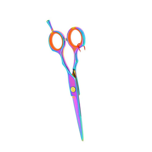 Tijeras de Peluquería de Acero Inoxidable 4Cr13 de Alta Resistencia con Mango Mediano para Diestros, ODM Disponible, Logotipo Personalizado, Suministros de Barbería - Product Image 6