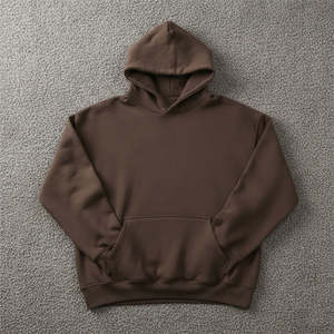 เสื้อฮู้ดดี้ผู้ชายผ้าฝ้ายคุณภาพสูง สไตล์สตรีทแวร์  รับสกรีนโลโก้ แขนยาว มีบริการ OEM ขั้นต่ำในการสั่งซื้อน้อย - Product Image 1