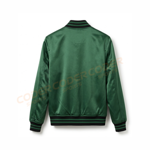 Veste en toile personnalisée Alcorn State University pour hommes, baseball, grande taille, col carré, style universitaire, coupe-vent, écologique - Product Image 2