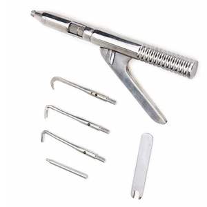Pistolet manuel de retrait de couronnes dentaires de classe I certifié CE de haute qualité avec 5 accessoires clés, instruments chirurgicaux par Grip Surgical - Product Image 6