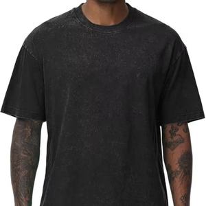 Camiseta Extra Grande para Hombre, 100% Algodón, Impresión de Logotipo Personalizado, Manga Corta, Corte Regular, Estilo Casual Urbano, Ecológica, Transpirable, Vintage - Product Image 1