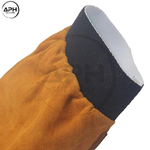 Mangas Protectoras de Cuero Resistente de Calidad Premium 2026 para Soldadura, Mangas Largas para Taller con Correa Superior Ajustable, Ropa de Trabajo Personalizada - Product Image 6