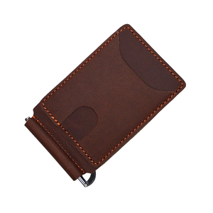 Clip para Billetes Premium Vintage Diseñado para un Uso Diario Minimalista con Protección RFID, Cuero Genuino y Personalización OEM - Product Image 2