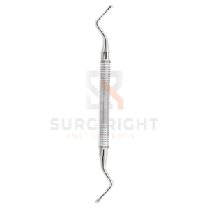 Cureta dental quirúrgica manual dentada de clase I de acero inoxidable con certificación CE ISO de Blush Surgical - Product Image 6