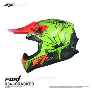 El casco JPX Fox1 Motif X 34 Supermoto Cross ofrece una protección superior y un estilo audaz para la mejor experiencia de motocross. - Product Image 3