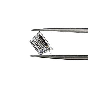 เพชรทรงสี่เหลี่ยมคางหมูเจียระไนคุณภาพสูง DEF VVS VS1 น้ำหนัก 0.5 กะรัต 1 กะรัต 2 กะรัต 3 กะรัต เพชรเพาะเลี้ยงในห้องปฏิบัติการ ขายส่ง พร้อมใบรับรอง สำหรับส่งออก - Product Image 1