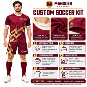Maillot de football unisexe respirant à col en V, manches courtes, rayé, écologique, antibactérien, anti-transpiration, sublimation 100% - Product Image 6