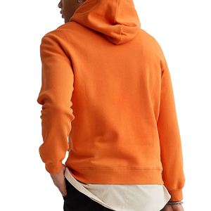 2026 Winter Heavyweight Oversize <b>Hoodies</b> Men-Custom Printed Embroidered/<b>Plain</b> Dyed 100% Cotton Fleece Pullover Front Pocket - Product Image 4