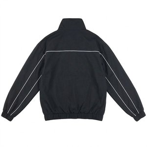 OEM Custom logo Men's Waterproof Reflective Windbreaker Nylon Polyester Zip up <b>Track</b> <b>Jacket</b> and Pants Set Tracksuit - Product Image 3