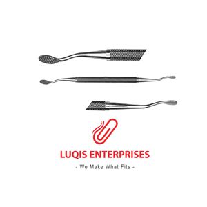 Lima de hueso de doble punta Miller Colburn 1X, instrumento quirúrgico ENT de acero inoxidable, herramienta para rinoplastia - Product Image 1