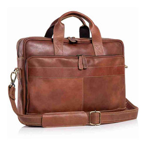 Wholesale Fashion Trending Unisex Leather <b>Laptop</b> <b>Backpack</b> Zipper Lightweight Large Capacity Durable High Quality Brown Black - Product Image 3