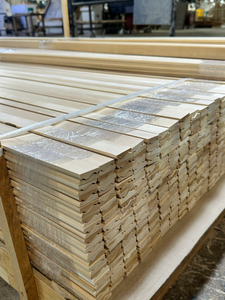 Moulure décorative en bois massif, profil à trois rainures en peuplier pour meubles de cuisine, moulure en bois massif - Product Image 6