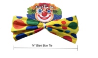 Nœud Papillon Géant de Haute Qualité, Drôle, pour Halloween, Nouveauté, Blagues, Farces, Jouets 14" en Coton Certifié EN71/CE, JokeznPrankz, Jouets Classiques