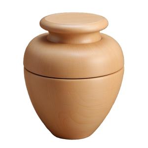Suministro directo de fábrica de urna de sacrificio de madera conmemorativa funeraria ODM/ OEM urna de cremación de madera al precio más bajo - Product Image 1